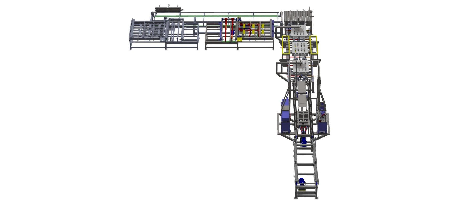 Semi-Automatic Pallet Production Line