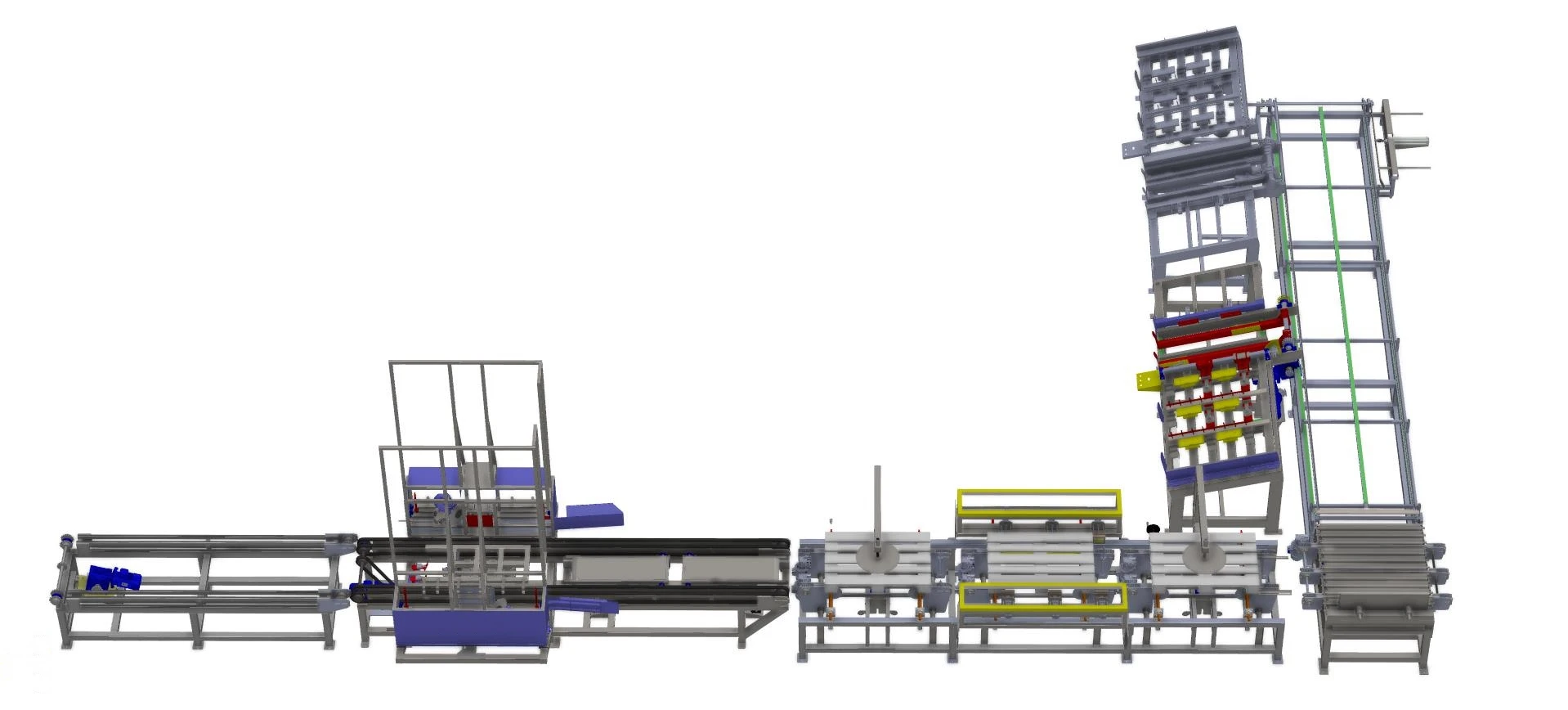 Semi-Automatic Pallet Production Line