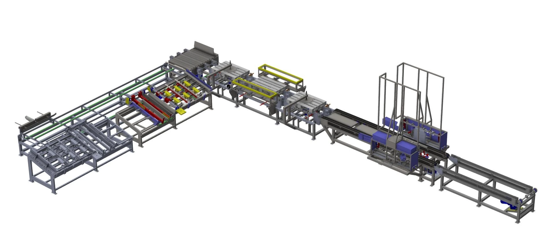 Semi-Automatic Pallet Production Line