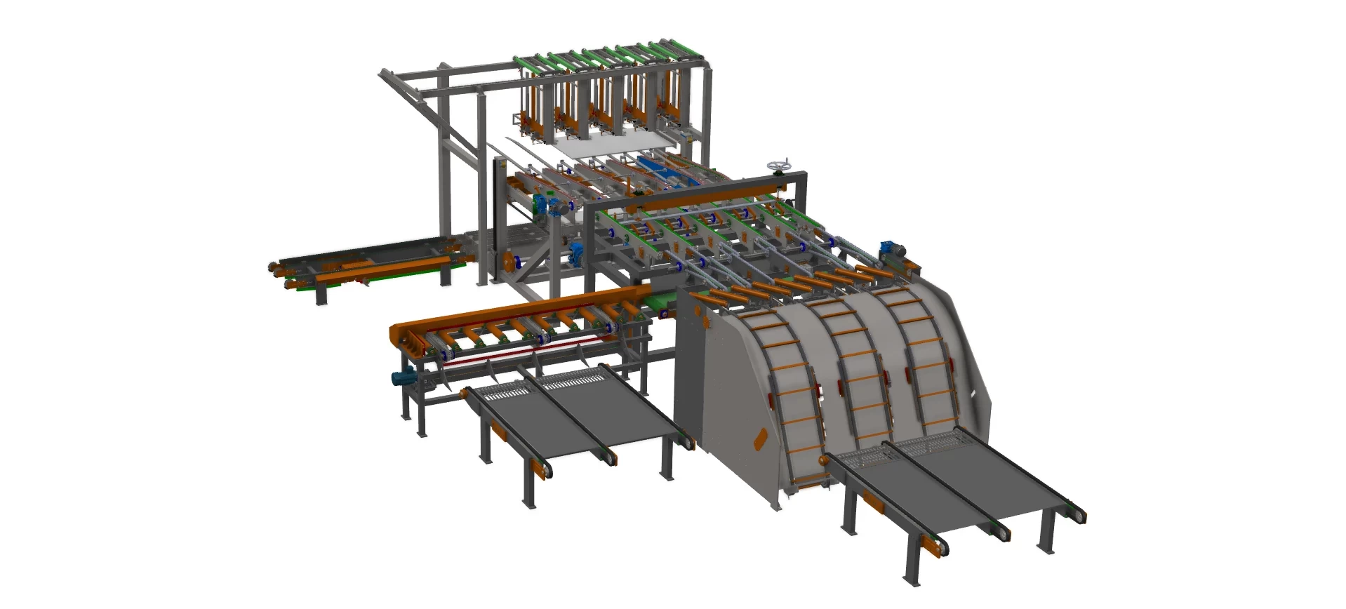 Wood Board/Timber Stacking Line