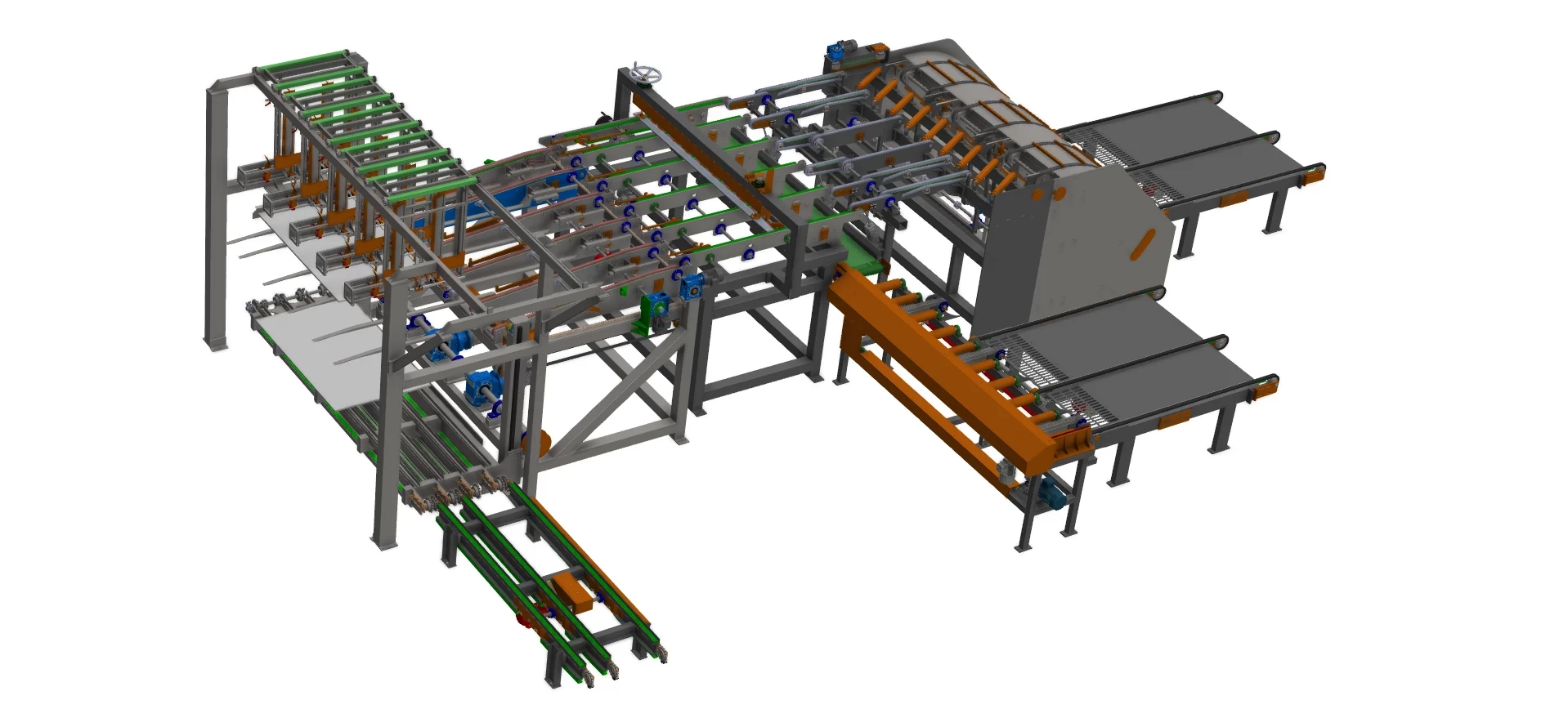 Wood Board/Timber Stacking Line
