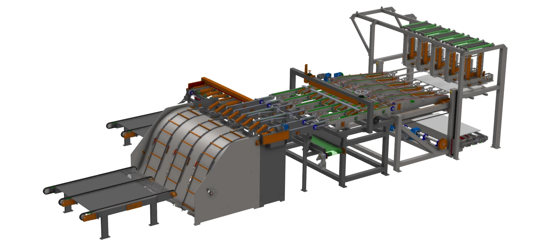 Wood Board/Timber Stacking Line