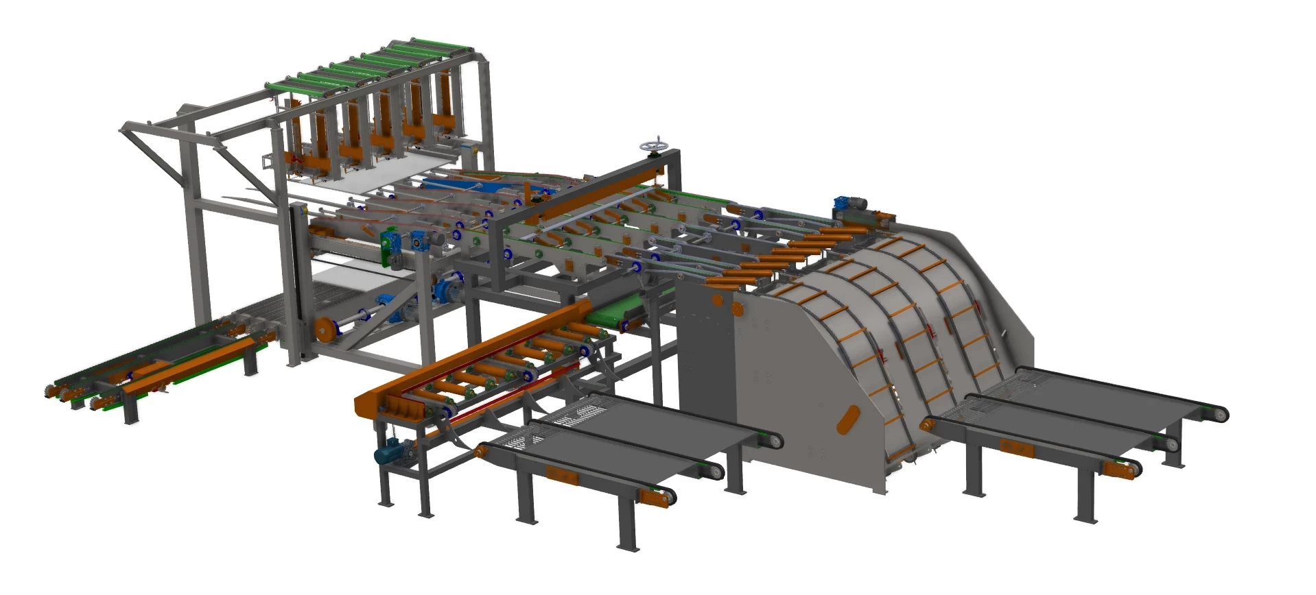 Wood Board/Timber Stacking Line