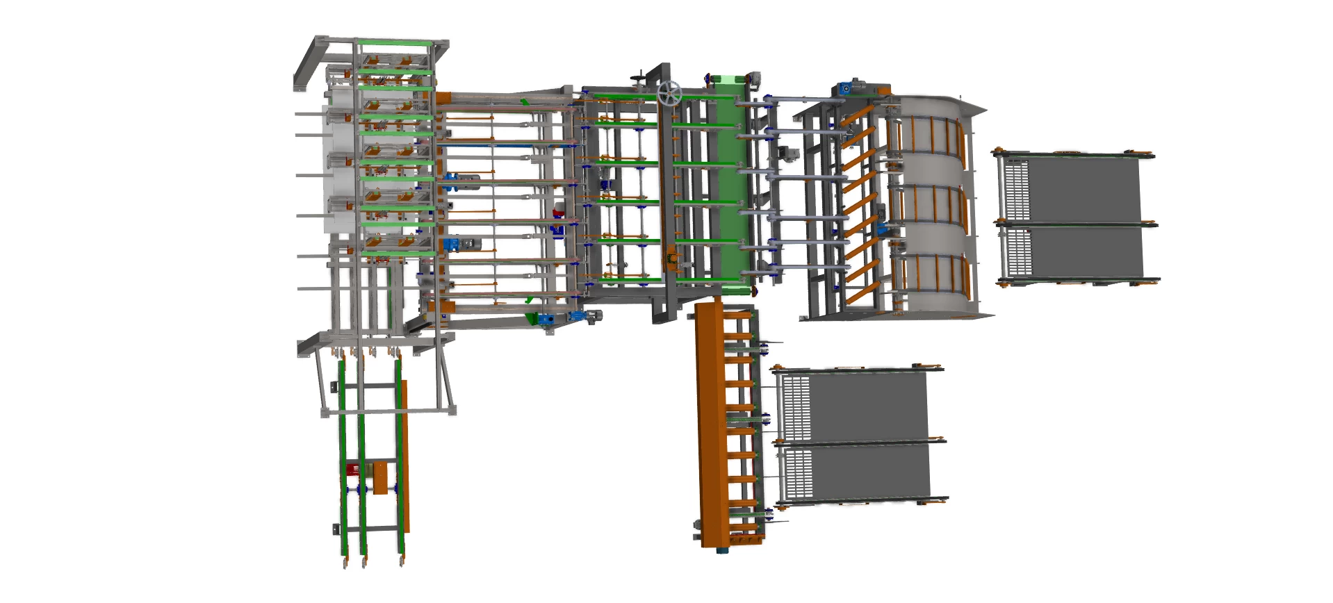 Wood Board/Timber Stacking Line
